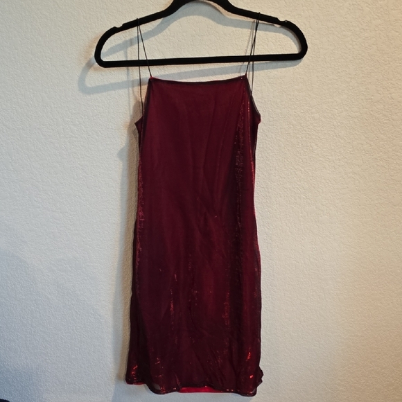 Formula X Elegant Wine Red Slip Dress - Picture 1 of 7
